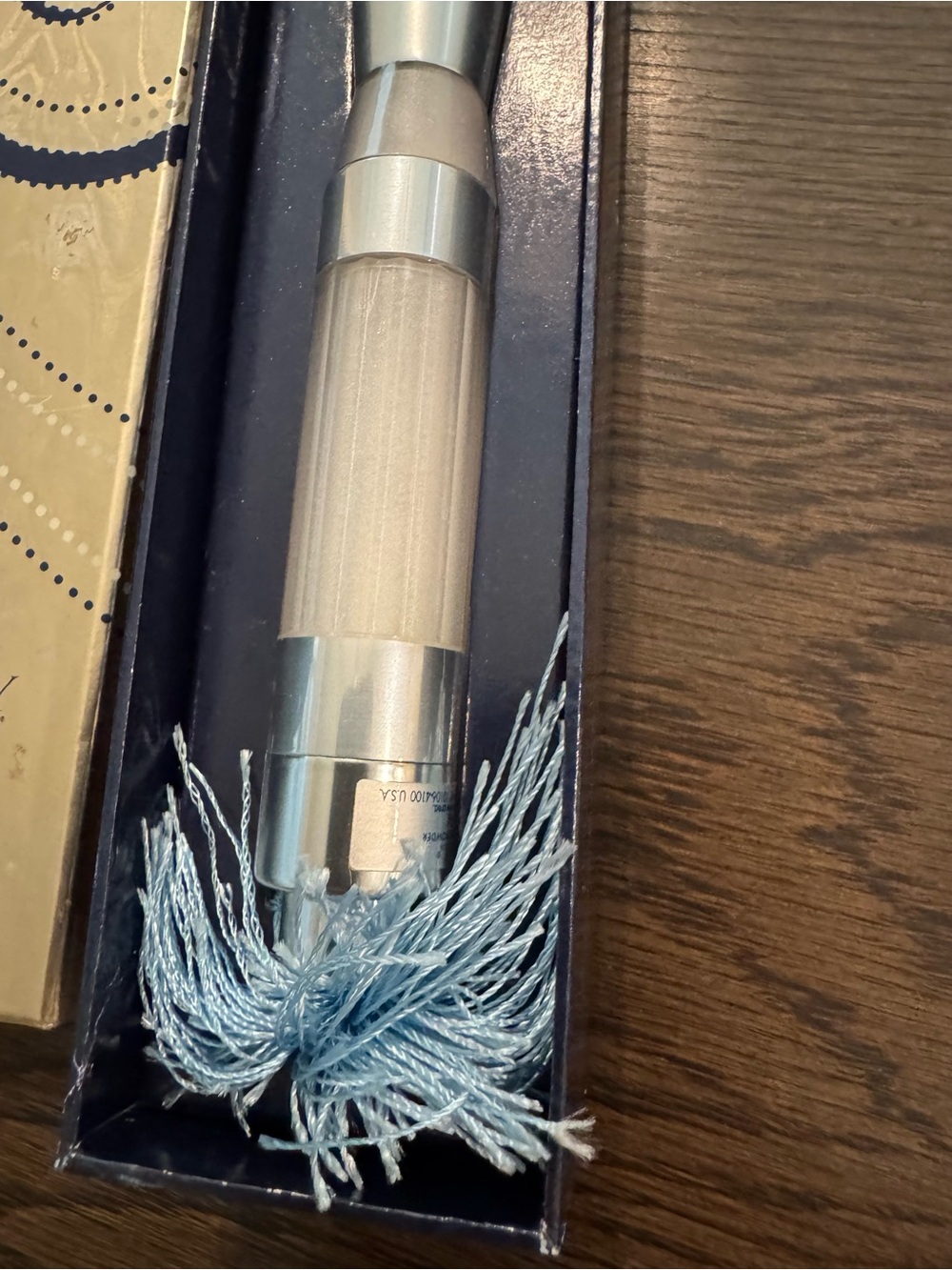 Victoria's Secret Body Powder Brush with Light Blue Bristles - Picture 3 of 13